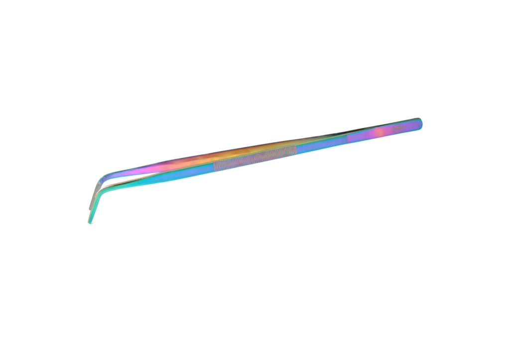 Tweezers 20″ Angled Oil Slick – Redline Science